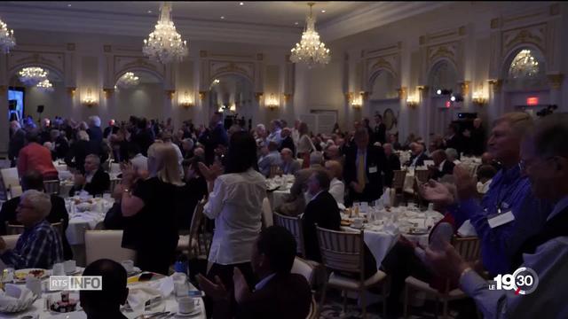 Les climatosceptiques se sont réunis pour une conférence à l'hôtel Trump à Washington.