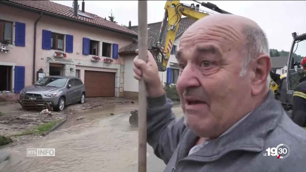 Les habitants du Val-de-Ruz sont sous le choc au lendemain de l'orage dévastateur qui a frappé la région