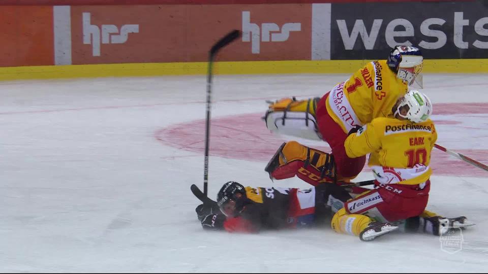 1-2, Acte VII, Berne - Bienne (2-0): Grosse collision sur le 2e but, Hiller doit être remplacé