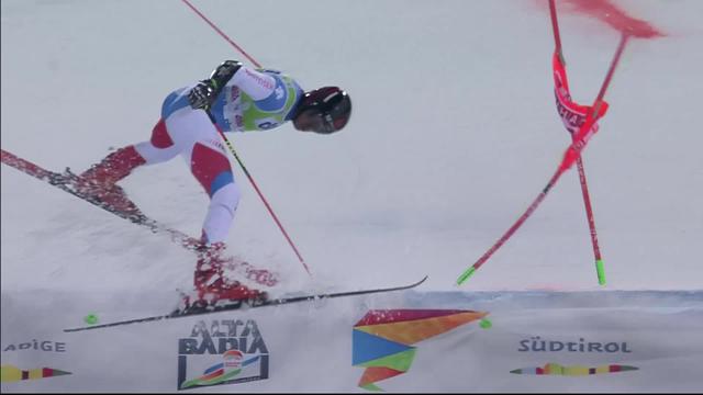 Alta Badia (ITA), Géant parallèle messieurs: grosse chute et l’élimination pour Mauro Caviezel