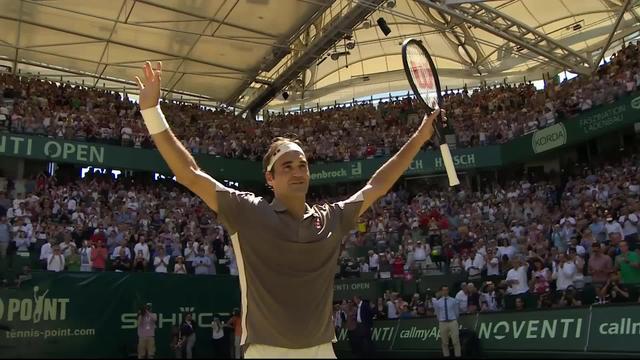 Finale, R. Federer (SUI) - D. Goffin (BEL) (7-6, 6-2): les meilleurs moments du 102e titre ATP de Roger Federer