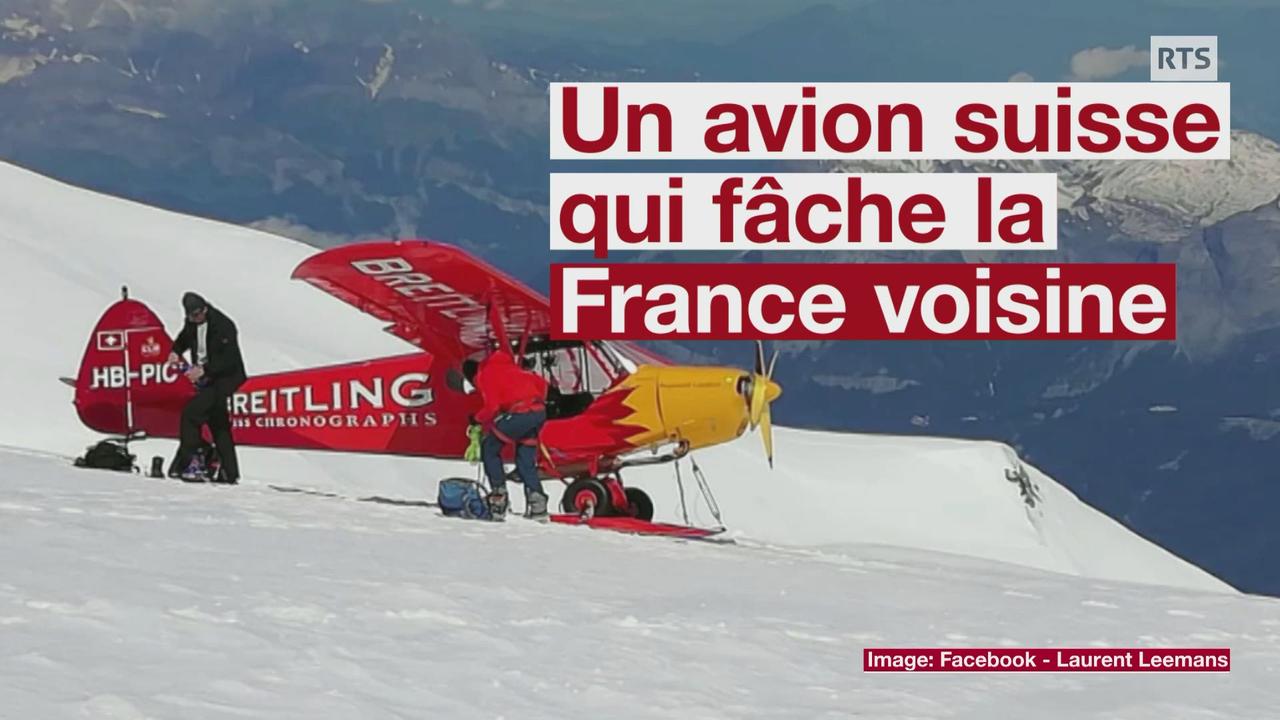 Un avion suisse qui fâche la France voisine