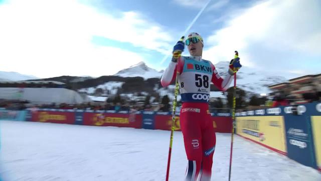 Davos (SUI), 15km messieurs: victoire de Simen Hegstad Krüger (NOR), Dario Cologna (SUI) 3e