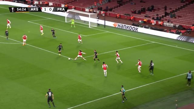 5ème journée, Arsenal - Eintracht Francfort (1-2): défaite pour les Gunners qui conservent la tête du groupe F