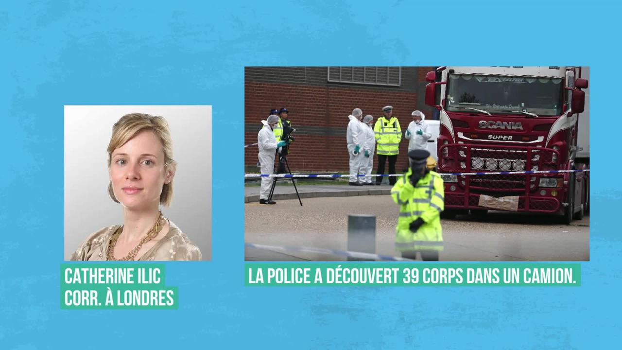 Les 39 morts retrouvés dans un camion près de Londres étaient Chinois
