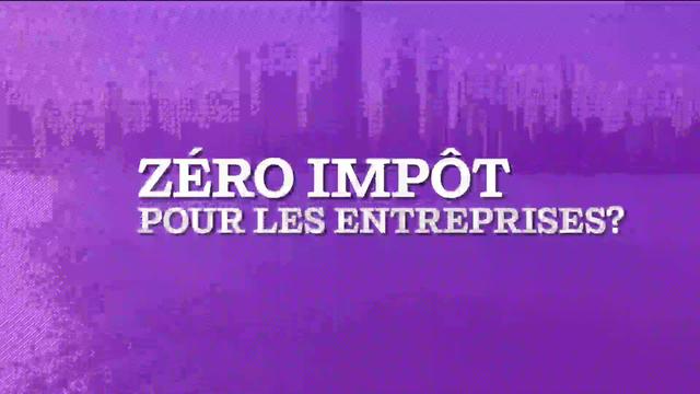 En marge de la votation sur la fiscalité des entreprises, est-ce qu'on cherche à les séduire à coup de baisses d'impôts?