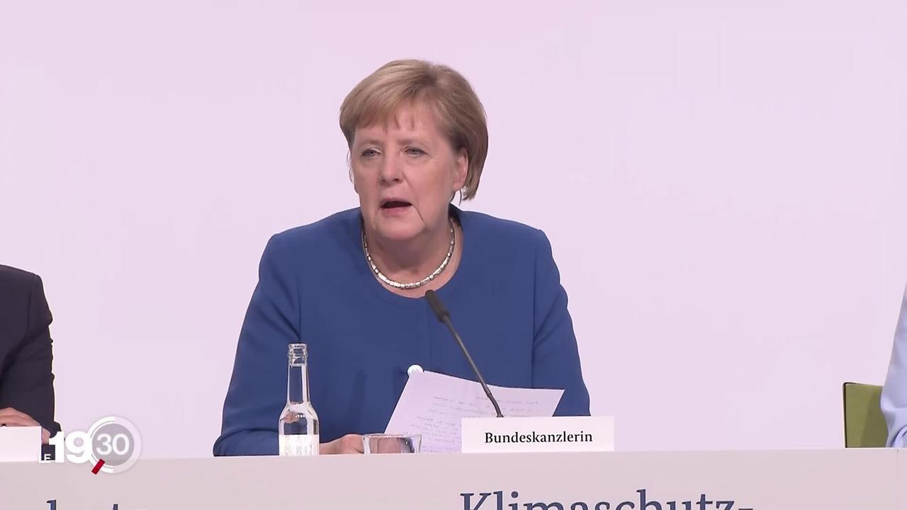 Plan climatique en Allemagne: le gouvernement d'Angela Merkel veut dépenser au moins 100 milliards d'euros d'ici 2030.