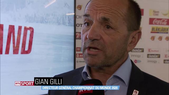 Hockey: Championat du Monde 2020, Gian Gili au micro de la RTS