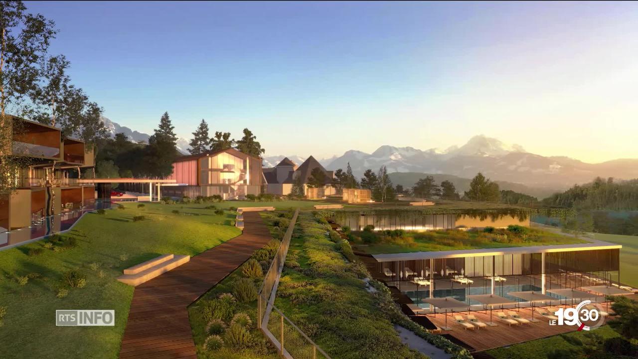 Gros projet immobilier au golf de Pont-la-Ville dans le canton de Fribourg. L'investissement s'élève à 350 millions de francs.