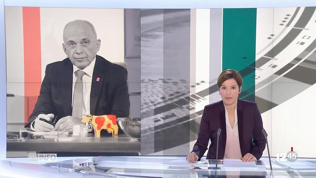 Allocution du Président de la Confédération: Les objets symboles d'Ueli Maurer.