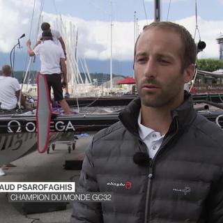 Arnaud Psarofaghis compte parmi les meilleurs navigateurs de la jeune génération en Suisse.
