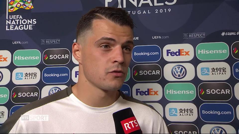 1-2, Portugal - Suisse 3-1: la déception de Granit Xhaka au micro de la RTS