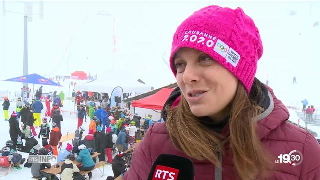 Portrait de Virginie Faivre (VD), championne du monde de ski freestyle, nommée à la présidence des Jeux olympique de la jeunesse