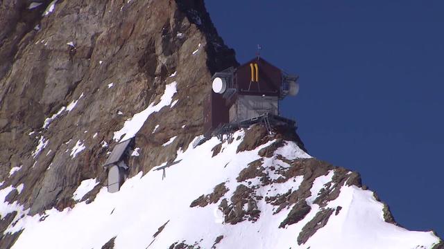 La Jungfraujoch. Un labo scientifique à plus de 3500 mètres d'altitude