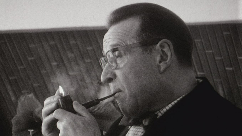 Georges Simenon en 1967. [RTS]