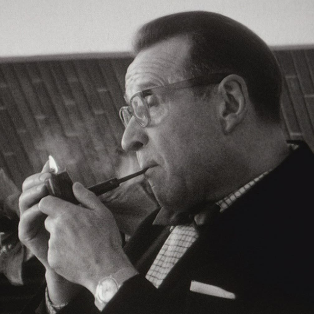 Georges Simenon en 1967. [RTS]