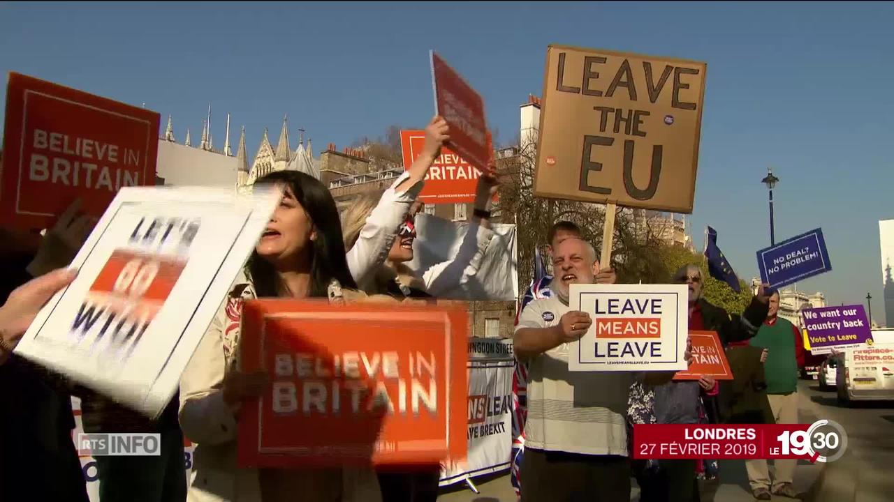 Certains partisans du Brexit s'impatientent face au report de la sortie du Royaume-Uni de l'Union européenne
