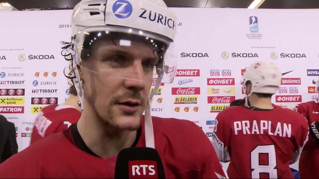 Groupe B, Suisse - Norvège (4-1): Gaëtan Haas à l’interview après la victoire suisse