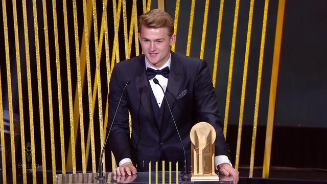 Trophée Kopa: Matthijs de Ligt succède à Kylian Mbappé