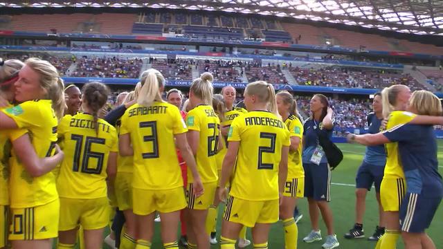 Petite finale, Angleterre – Suède (1-2): les Suédoises sur le podium