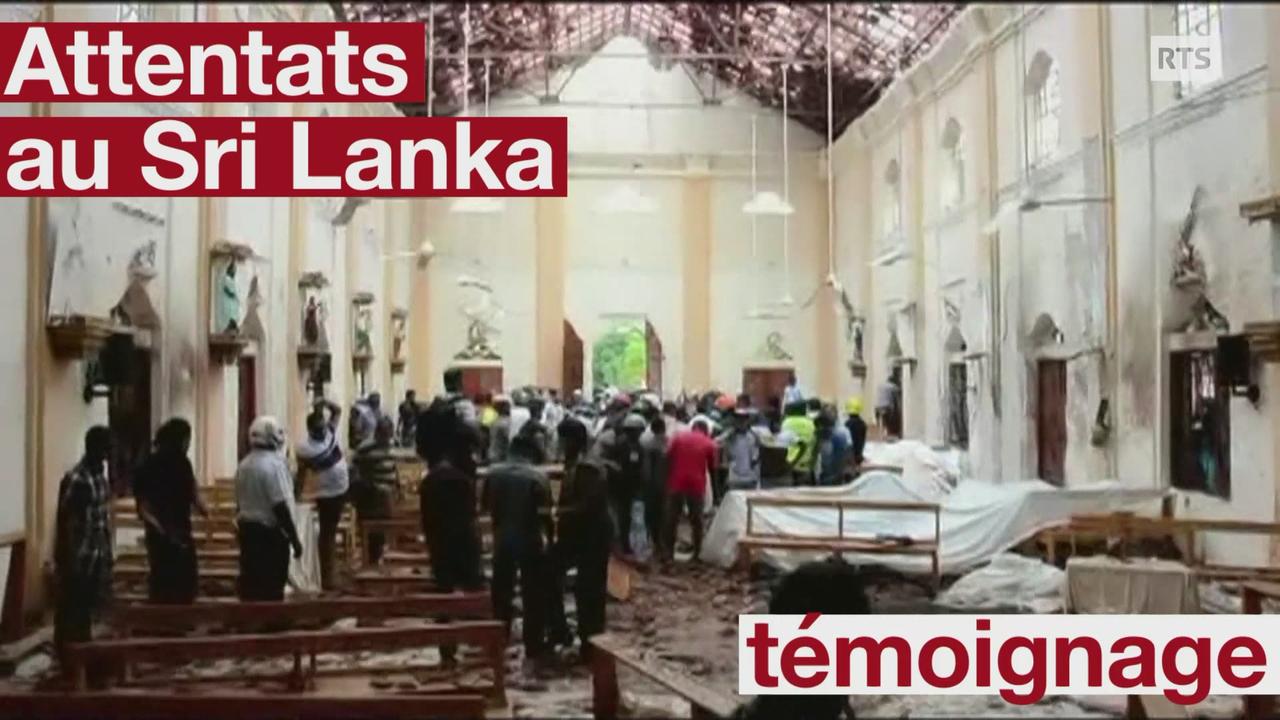 Temoignage apres les attentats au Sri Lanka