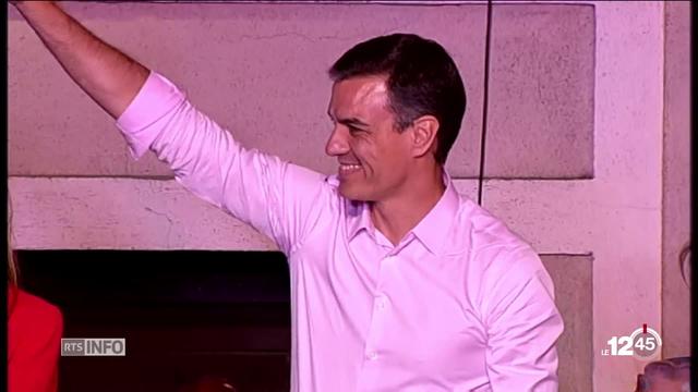 Espagne: victoire du Parti socialiste du Premier ministre Pedro Sanchez au parlement avec un tiers des voix