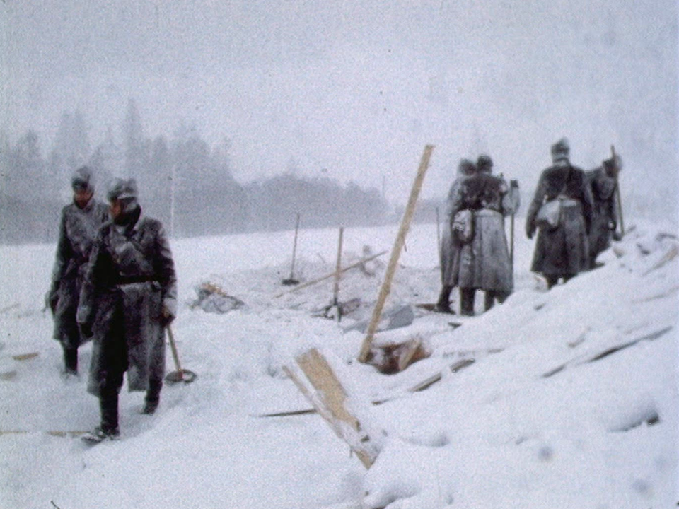 L'avalanche de Reckingen