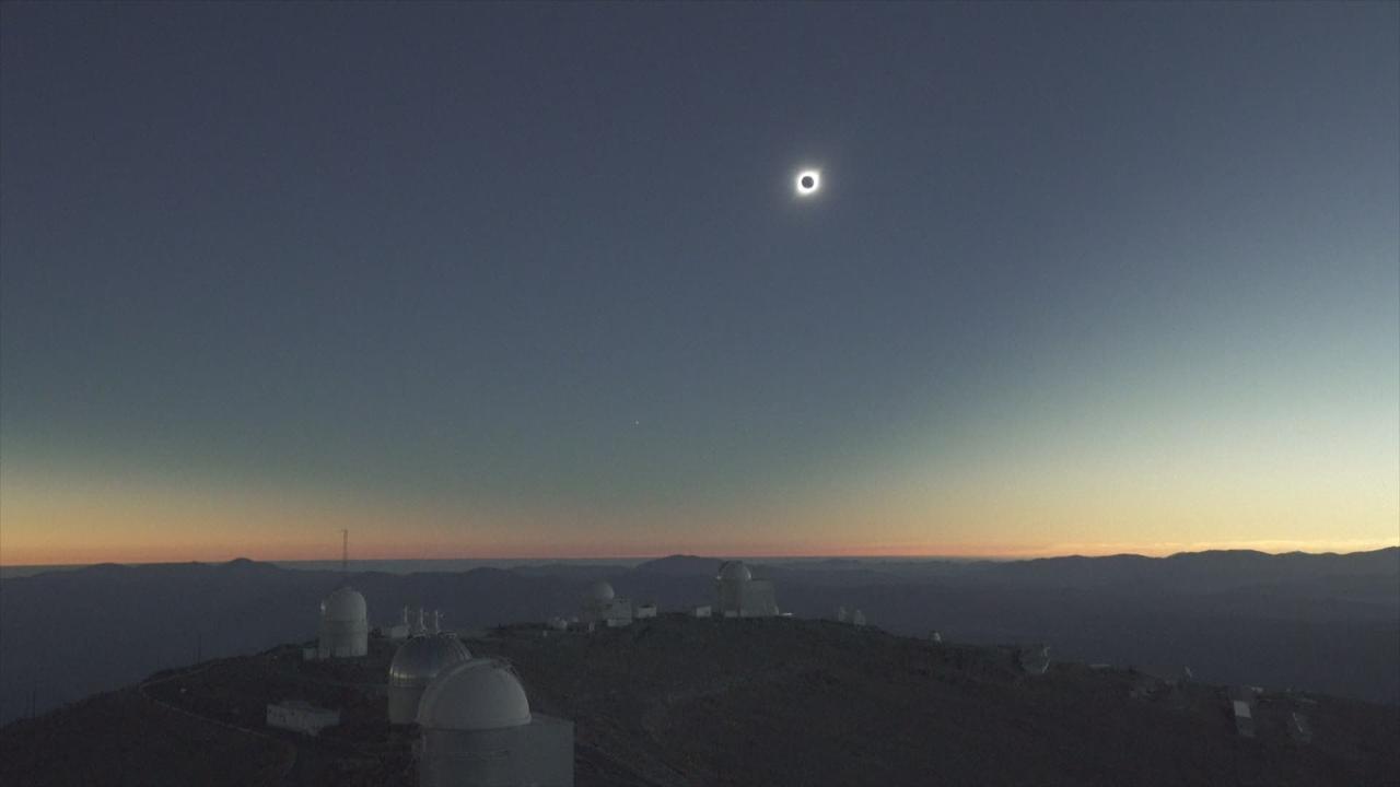 Eclipse solaire Chili