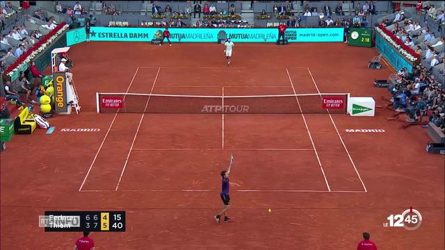 Roger Federer et Stanislas Wawrinka tous deux éliminés en quarts de finale du Masters 1000 de Madrid.