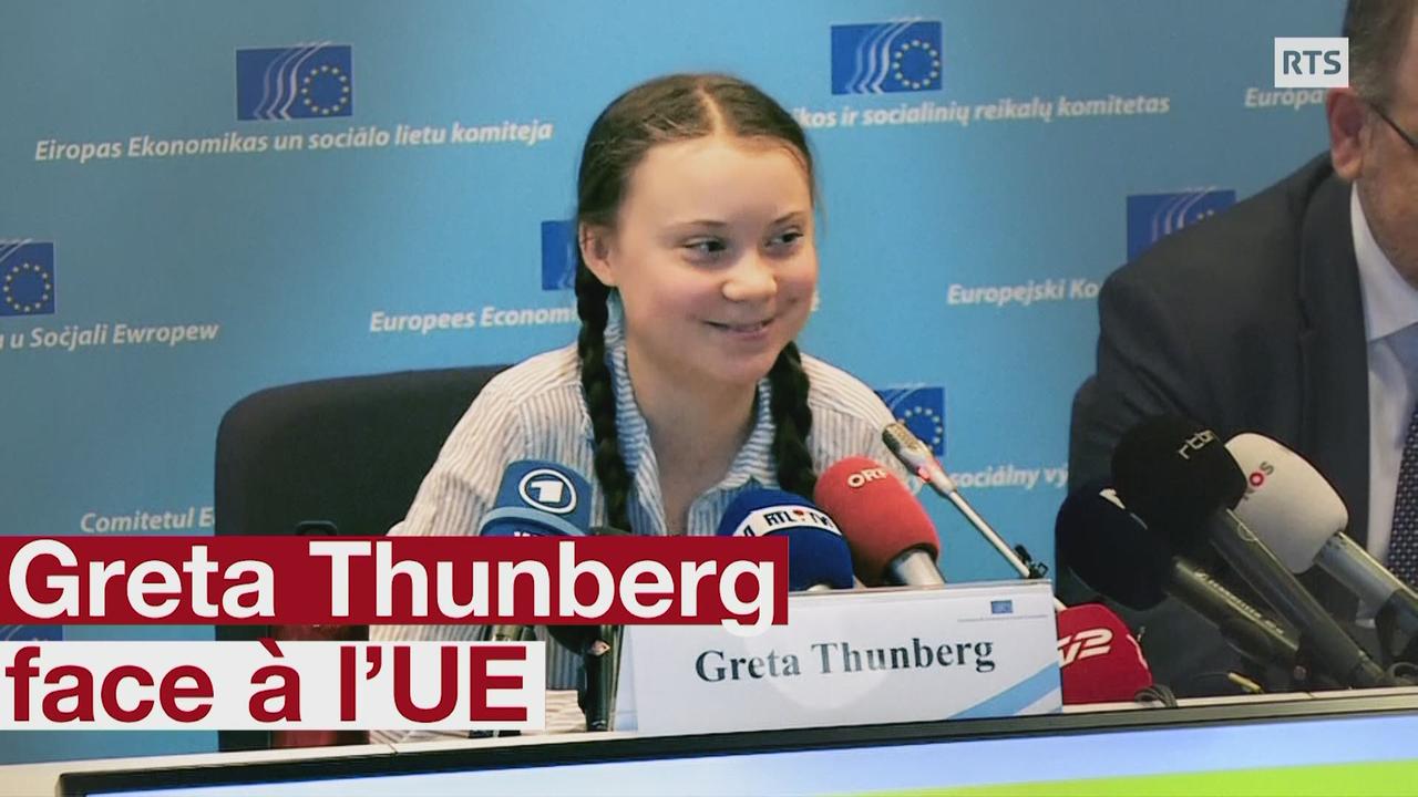 Greta Thunberg face à l'UE