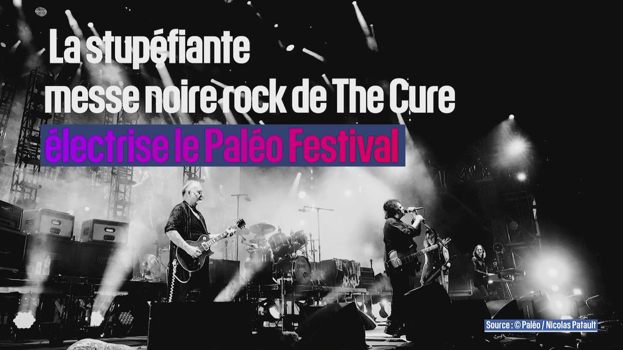 La stupéfiante messe noire rock de The Cure électrise le Paléo Festival