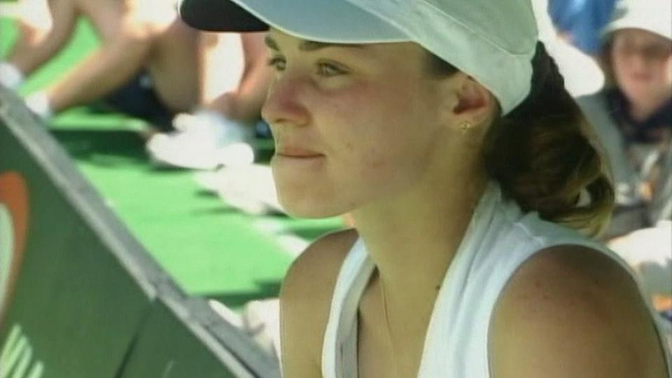 La joueuse de tennis suisse Martina Hingis. [RTS]