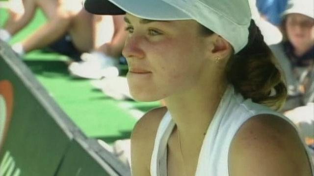 La joueuse de tennis suisse Martina Hingis. [RTS]