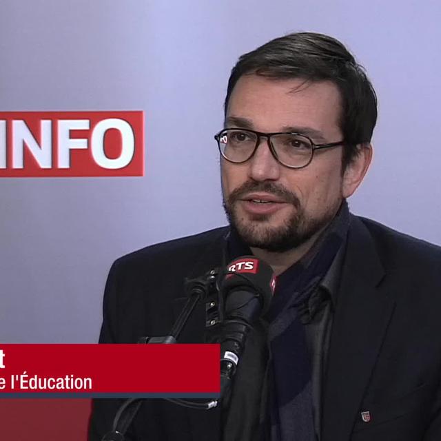 L'invité de La Matinale (vidéo) - Martial Courtet, ministre PDC jurassien de l’éducation