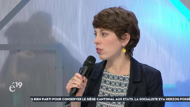 Lisa Mazzone, vice-présidente des Verts, évoque une "tendance solide" des questions écologiques pour expliquer la progression de son parti