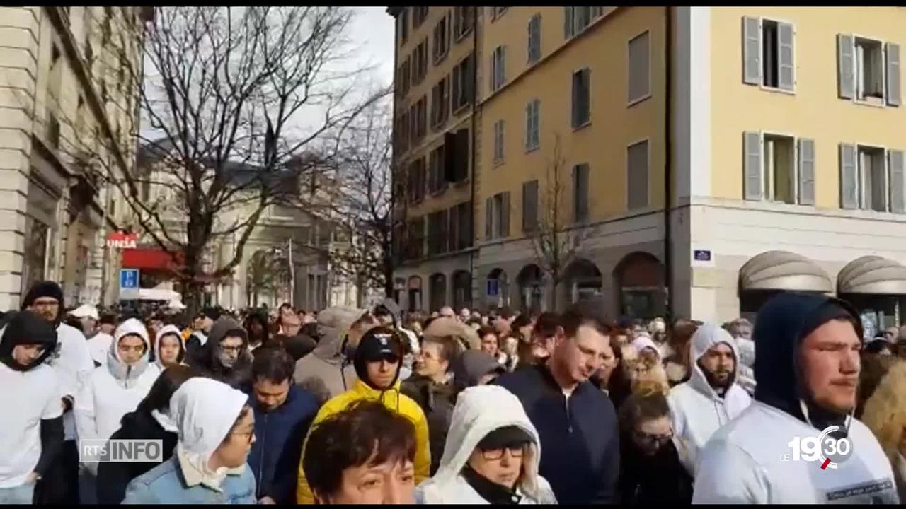 Meurtre des Charmilles : une marche blanche a réuni 4 000 personnes cet après-midi
