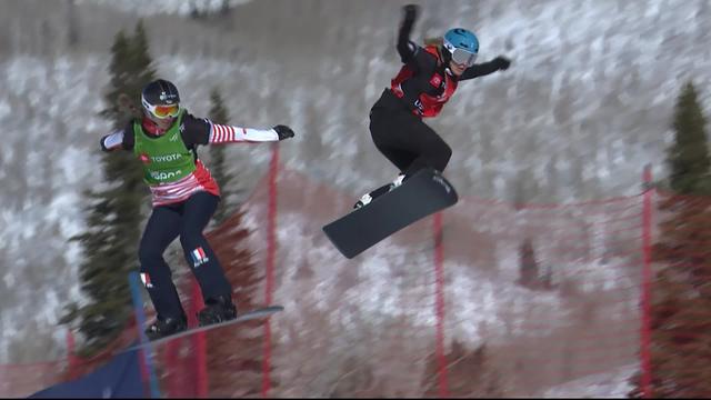 Park City (USA), snowboardcross dames: pas de ½ finale pour Lara Casanova (SUI), troisième de sa série