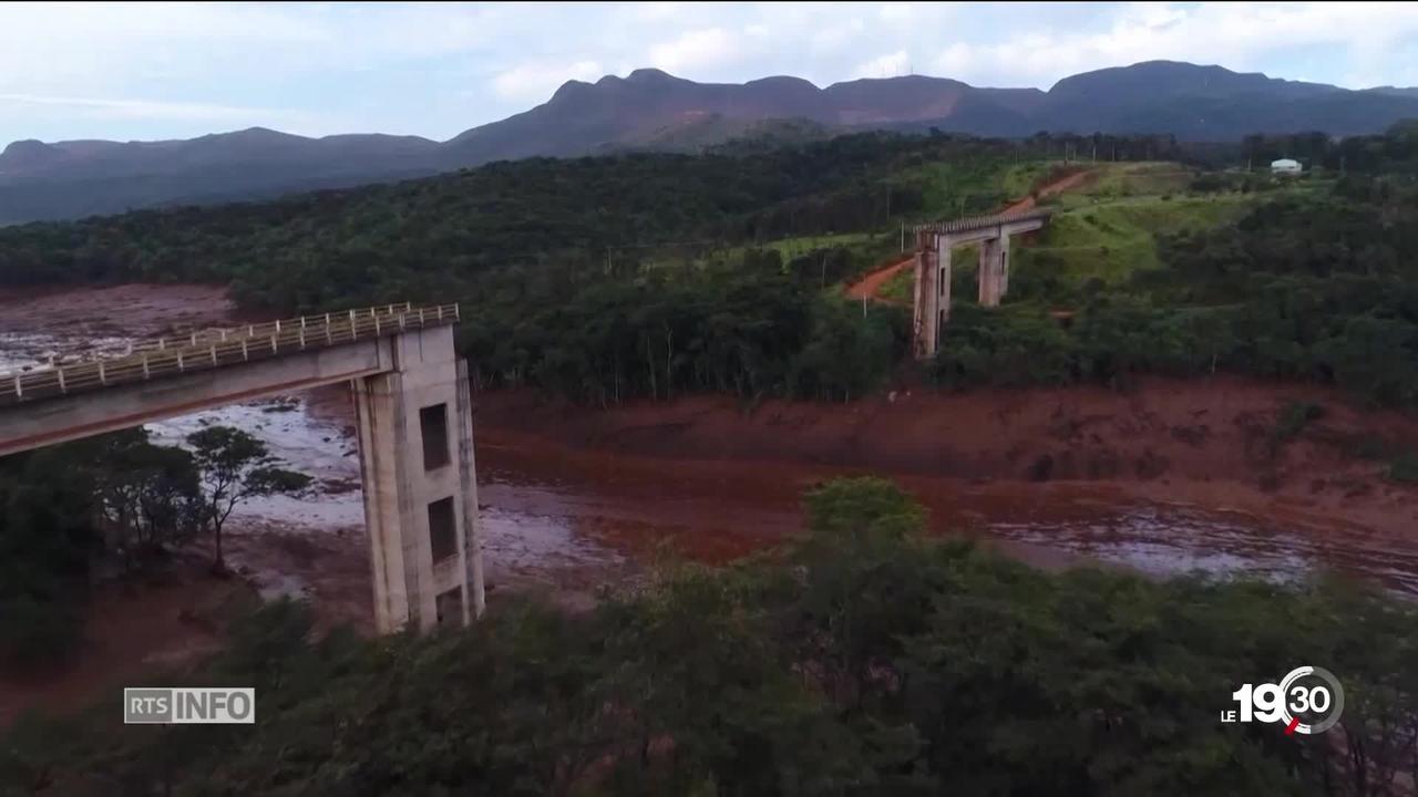 Brésil : un deuxième barrage minier menace après le premier accident qui a fait au moins 37 morts et 300 disparus.