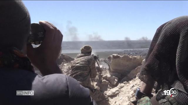 La bataille de Baghouz en Syrie touche à sa fin. Le dernier bastion du groupe Etat islamique est sur le point de tomber.