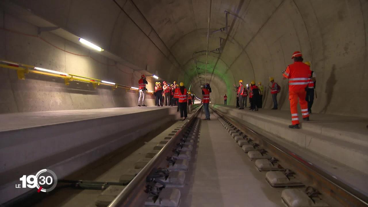 Le tunnel du Monte Ceneri devrait éviter 800000 trajets de camions dans les Alpes.