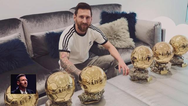 Ballon d'Or: Lionel Messi remporte le Ballon d'Or pour la 6e fois!