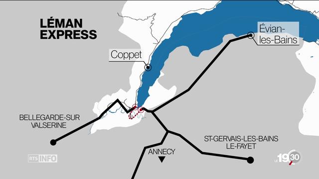 Le Léman Express c'est pour la fin de l'année et les espoir de la route au rail vont bon train