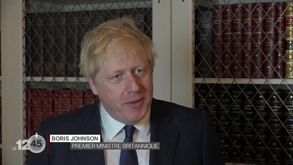 Boris Johnson suspend les travaux du Parlement jusqu'au 14 octobre.