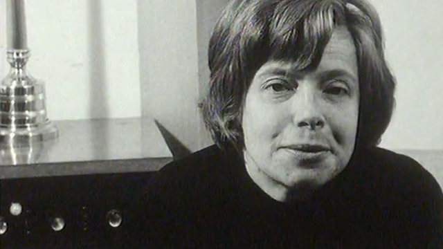 Catherine Charbon parle de son amie Barbara, 1969. [RTS]