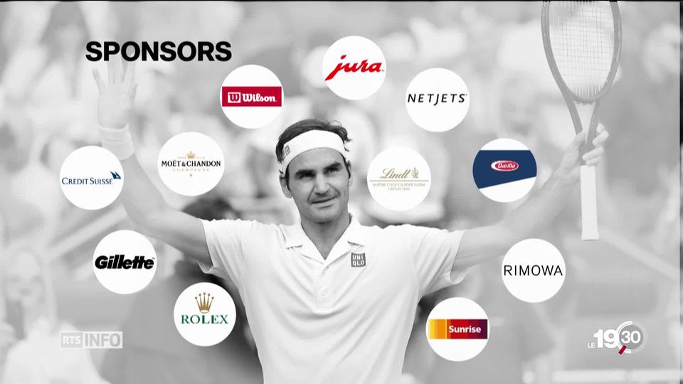 Roger Federer est le sportif qui gagne le plus d'argent grâce à la publicité. Les chiffres du business Federer.