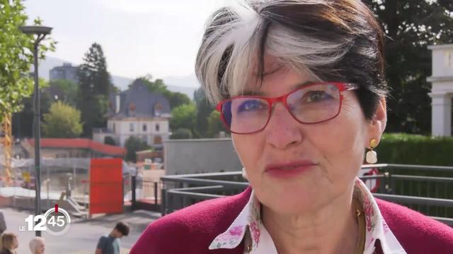 Pose de la première pierre du théâtre du canton du Jura. Eclairage de Jeannine de Haller Kellerhals, présidente de la fondation.