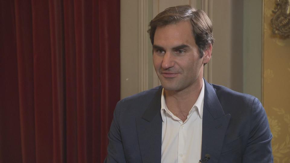 Roger Federer: "Mes filles me répètent: viens skier"