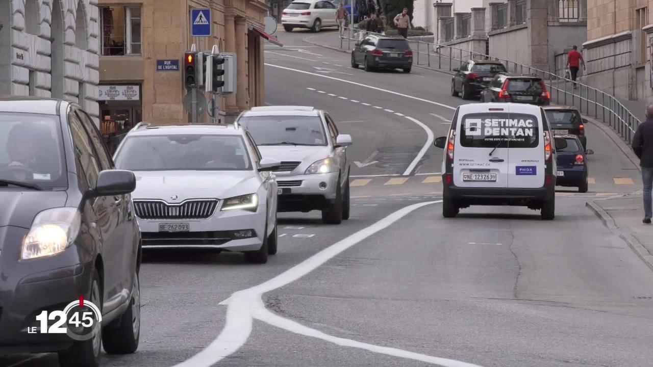 La ville de Neuchâtel entend réduire le trafic routier de 5% par an