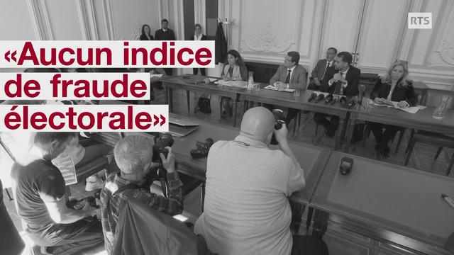 L'intégrité du scrutin du 19 mai est garantie selon le Conseil d'Etat genevois