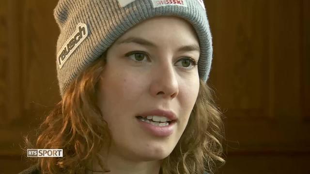 Ski alpin: interview de Michelle Gisin qui met un terme à sa saison